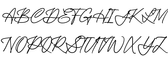 Bughats Font UPPERCASE