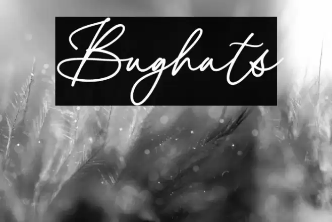 Bughats Font examples