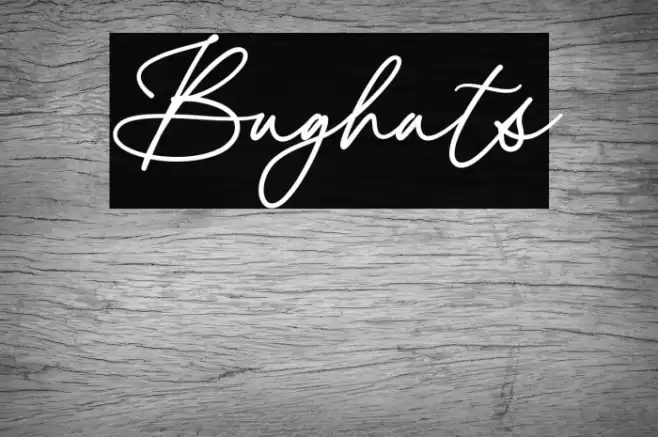 Bughats Font examples