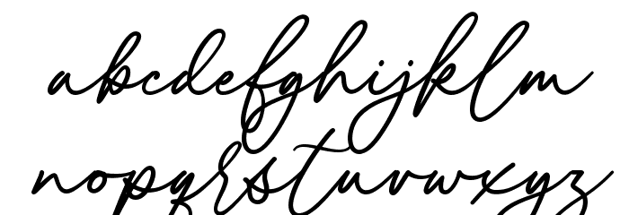 Bughats Font LOWERCASE
