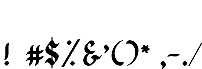 BughedsDEMO-Regular Font OTHER CHARS