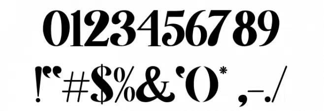 Bughia Font OTHER CHARS