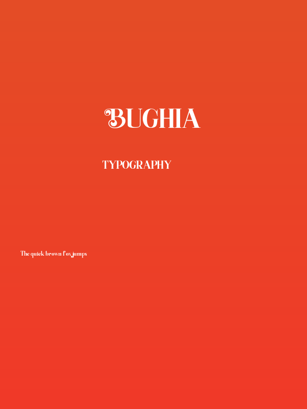 Bughia Poster