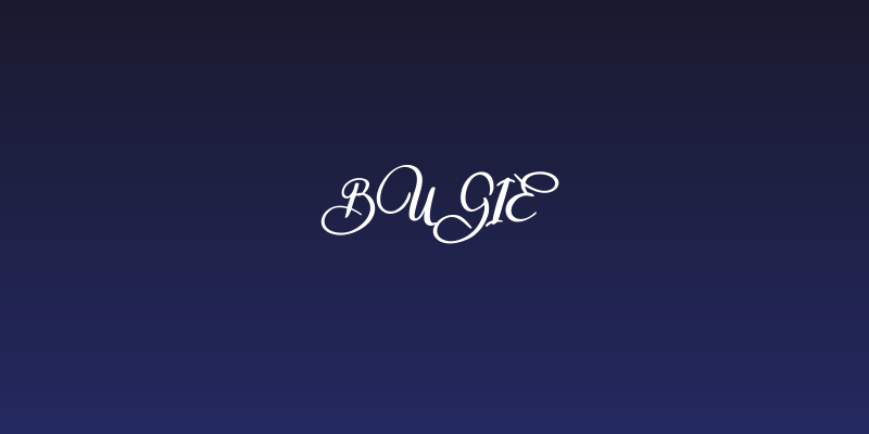 Bugie Social Header