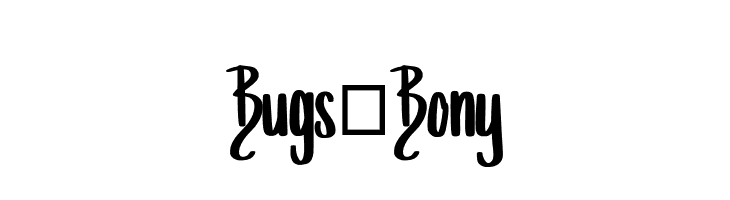 Bugs_Bony  Free Fonts Download