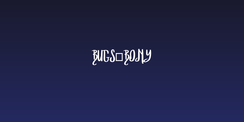 Bugs_Bony Social Header