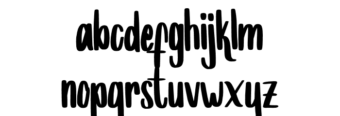 Bugs_Bony Font LOWERCASE