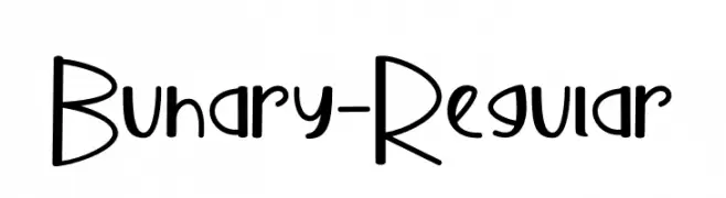 Buhary-Regular  免费字体下载