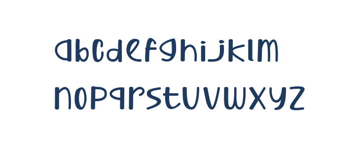 Buhary Regular Lowercase