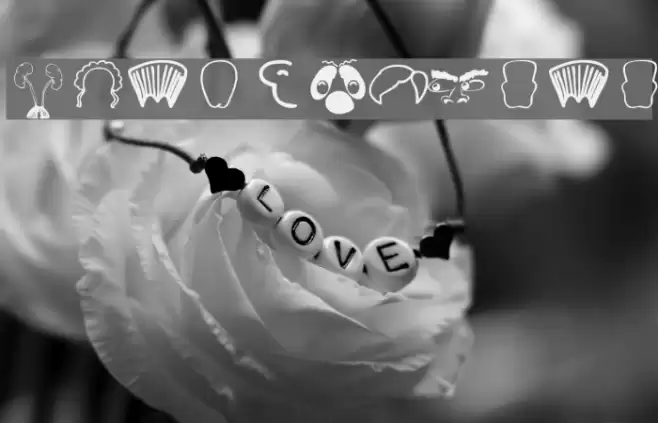 BuildYourOwnPeople Font examples