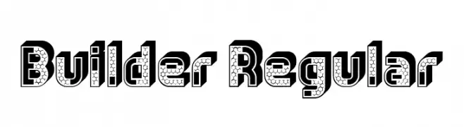 Builder Regular  baixar fontes gratis