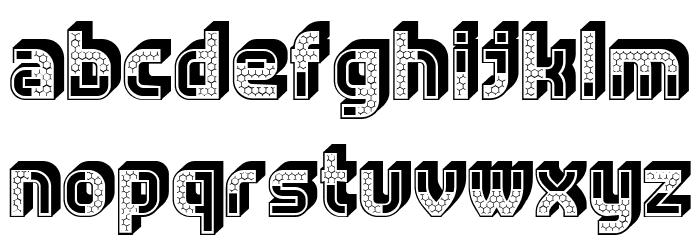 Builder Regular Font LOWERCASE