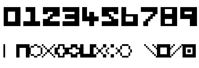 Builder1 Font OTHER CHARS