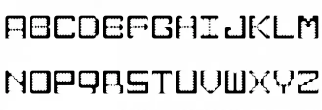Builder3 Font Litere mari