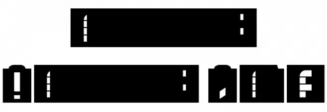 Building Blocks Regular Font OTHER CHARS