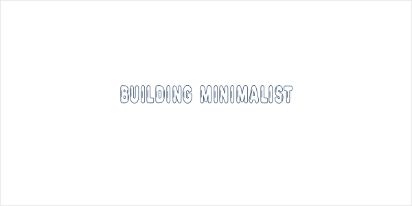 Building Minimalist Logo