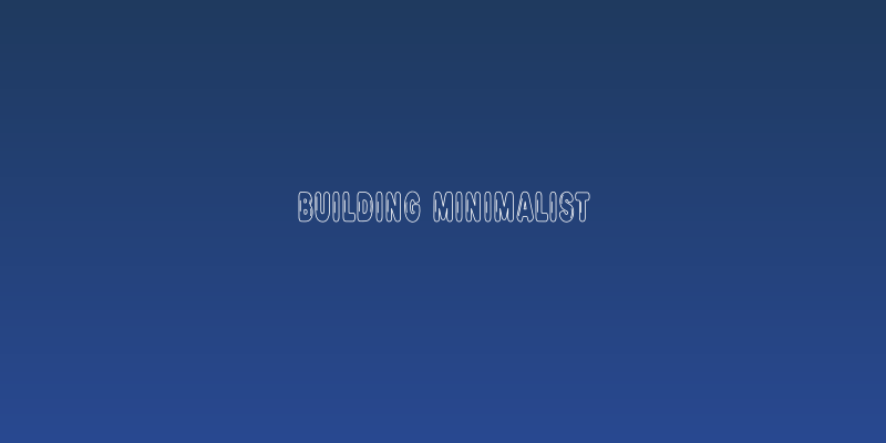Building Minimalist Social Header