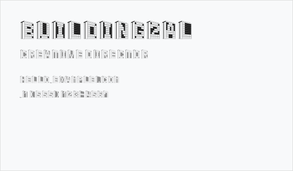 Building2AL Business Card