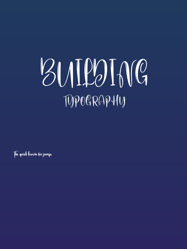 Building Poster