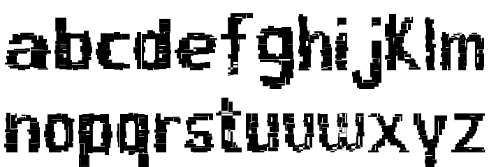 Buildlight Font LOWERCASE
