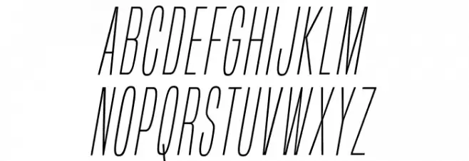 BuiltTitlingEl-Italic Fuentes MAYÚSCULAS