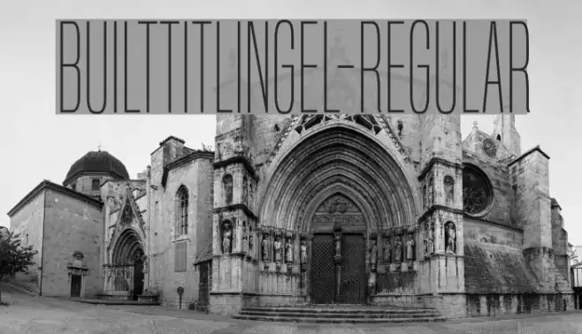 BuiltTitlingEl-Regular Example 2