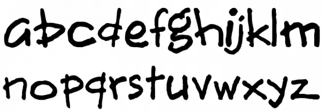Buitenzorg Font Litere mici