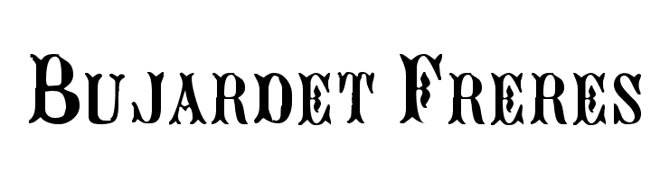 Bujardet Freres  नि: शुल्क फ़ॉन्ट्स डाउनलोड