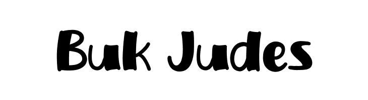 Buk Judes  font caratteri gratis