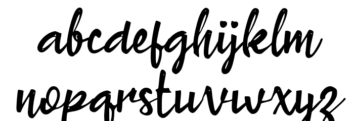 Buka Loker Font LOWERCASE