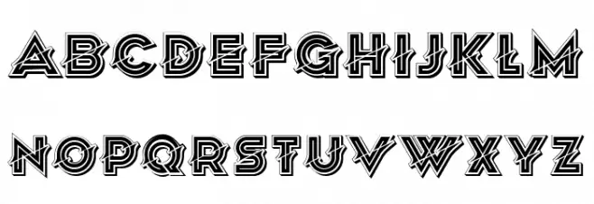 Buka Regular Schriftart Groß