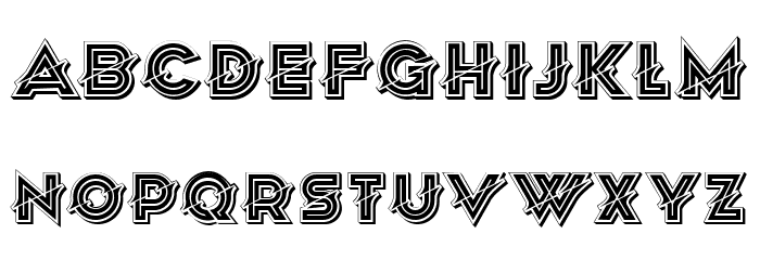 Buka Regular Font Litere mici
