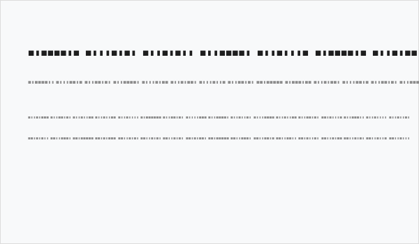 BukanBinary Mono Business Card