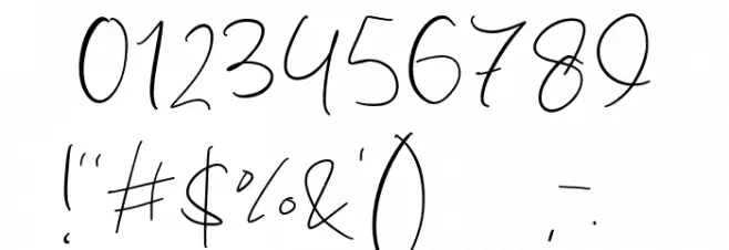 Bukanyah Font OTHER CHARS