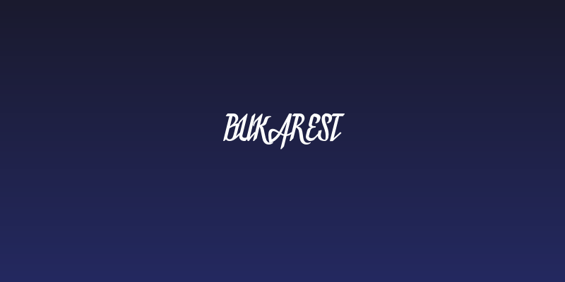 Bukarest Social Header