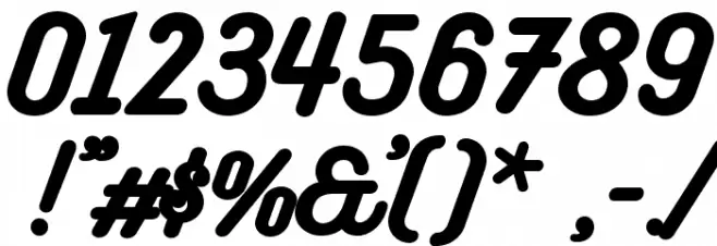 Bukhari Script Font OTHER CHARS