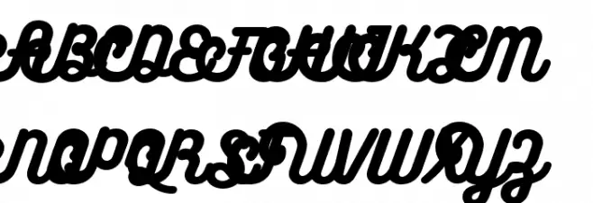 BukhariScript Alternates Fonte MAIÚSCULAS