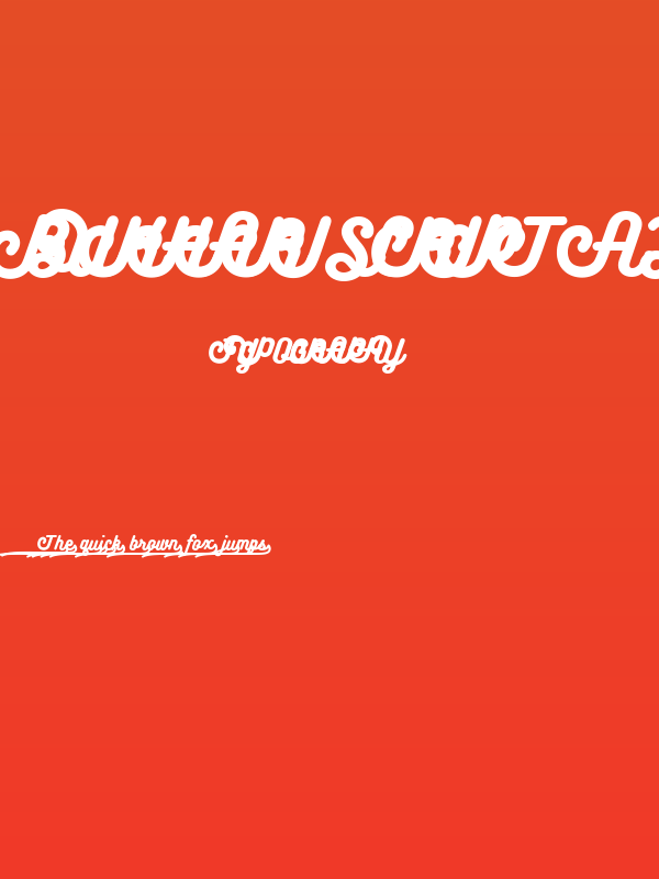 BukhariScript Alternates Poster