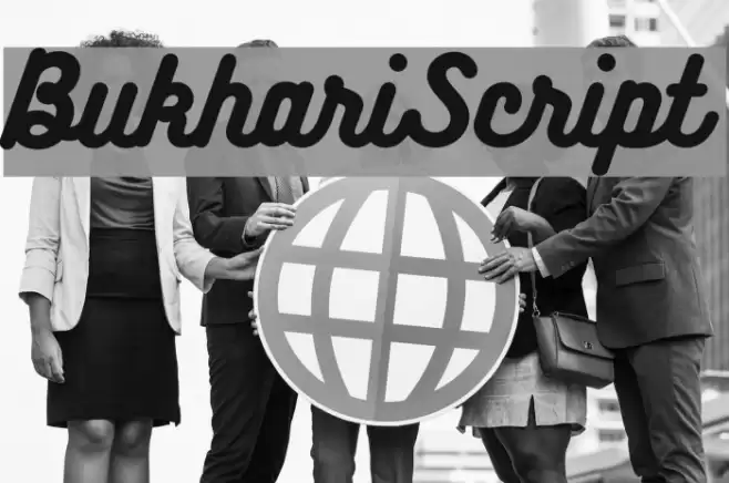 BukhariScript Font examples