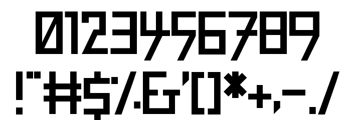 Bukuju RW Font OTHER CHARS
