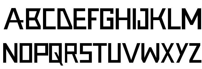 Bukuju RW Font LOWERCASE