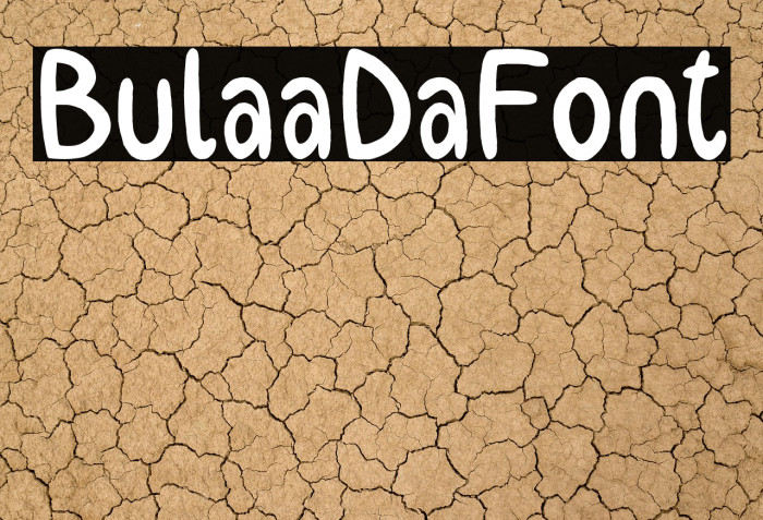 Bulaa-DaFont Example 2