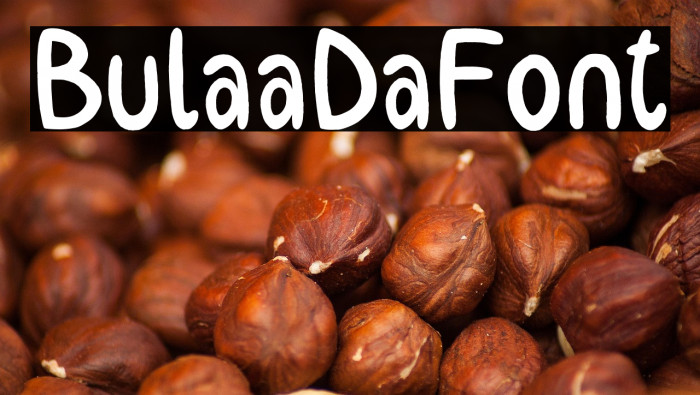 Bulaa-DaFont Example 3