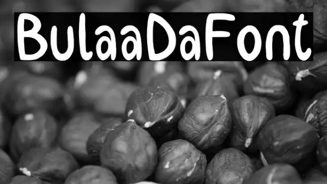 Bulaa-DaFont Example 3