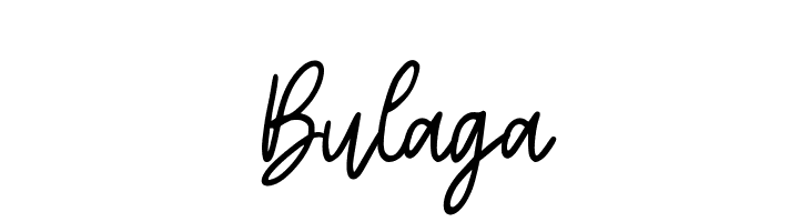Bulaga  font caratteri gratis