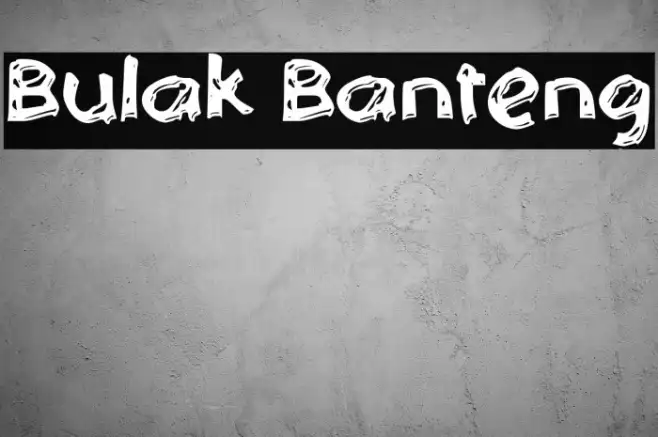 Bulak Banteng Example 1