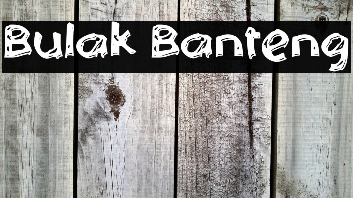 Bulak Banteng Example 3