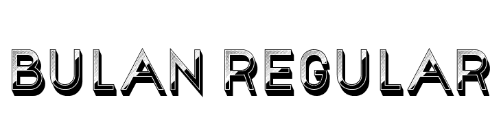 Bulan Regular  Frei Schriftart Herunterladen