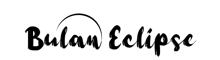 Bulan_Eclipse  font caratteri gratis