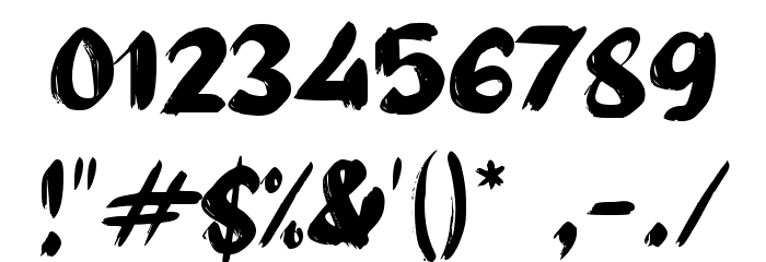 Bulan_Eclipse Font OTHER CHARS